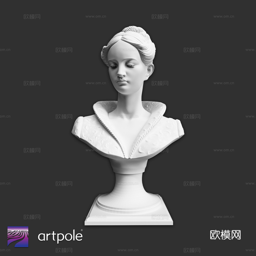 半身像 SBT223d模型下载