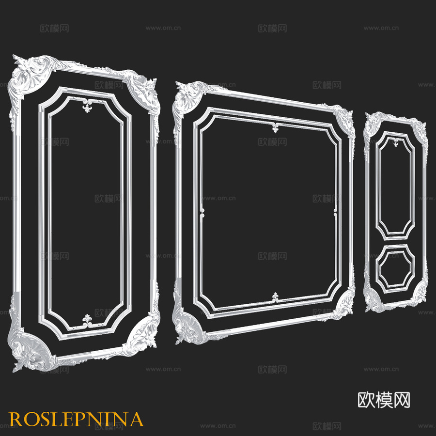 框架 SIENA 4-5-6 号，来自 RosLepnina3d模型下载