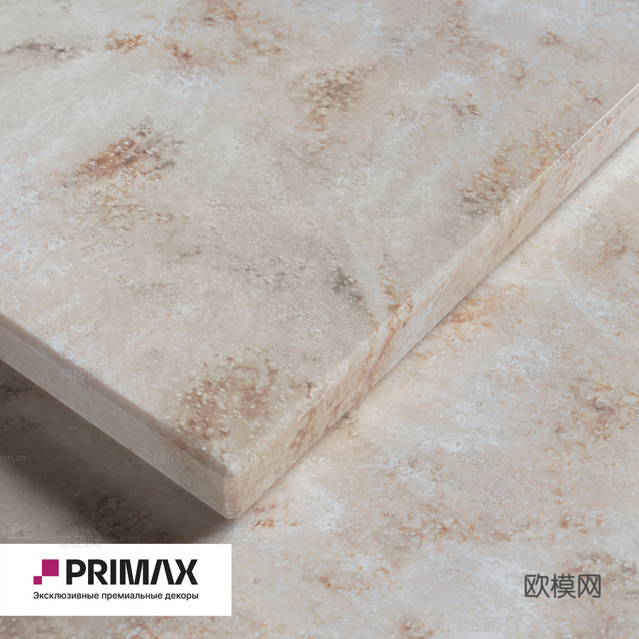 OM亚克力石材PRIMAX - M 523 丝光木3d模型下载