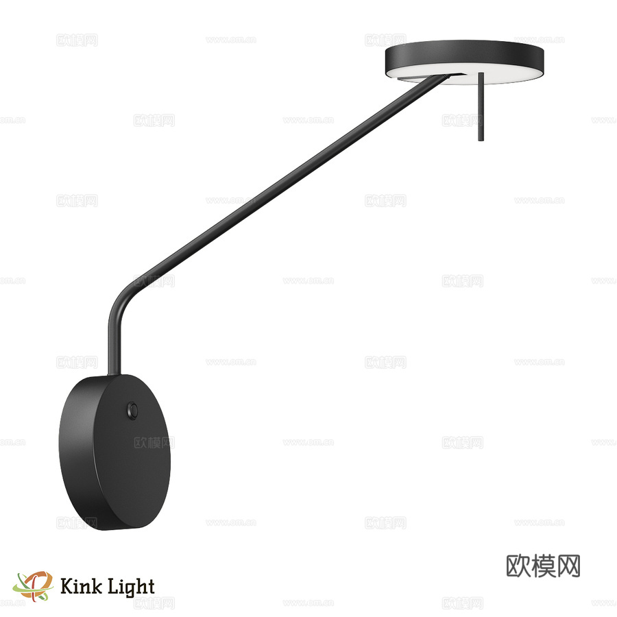 壁灯 Nexy 黑色 09440-1,19(3000K) O3d模型下载