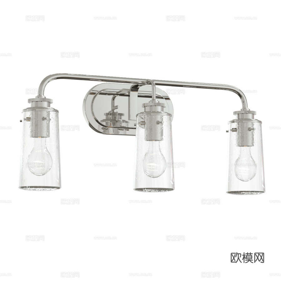 Kichler浴室壁灯 QN-BREALYN3-PC3d模型下载