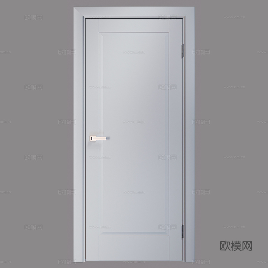 室内门 CARDA 型号 K-60 灰色柔软款3d模型