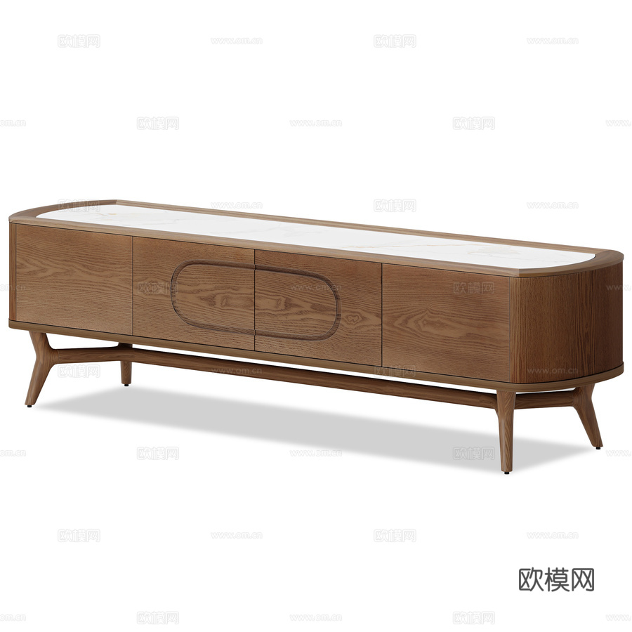 Carolina电视柜3d模型