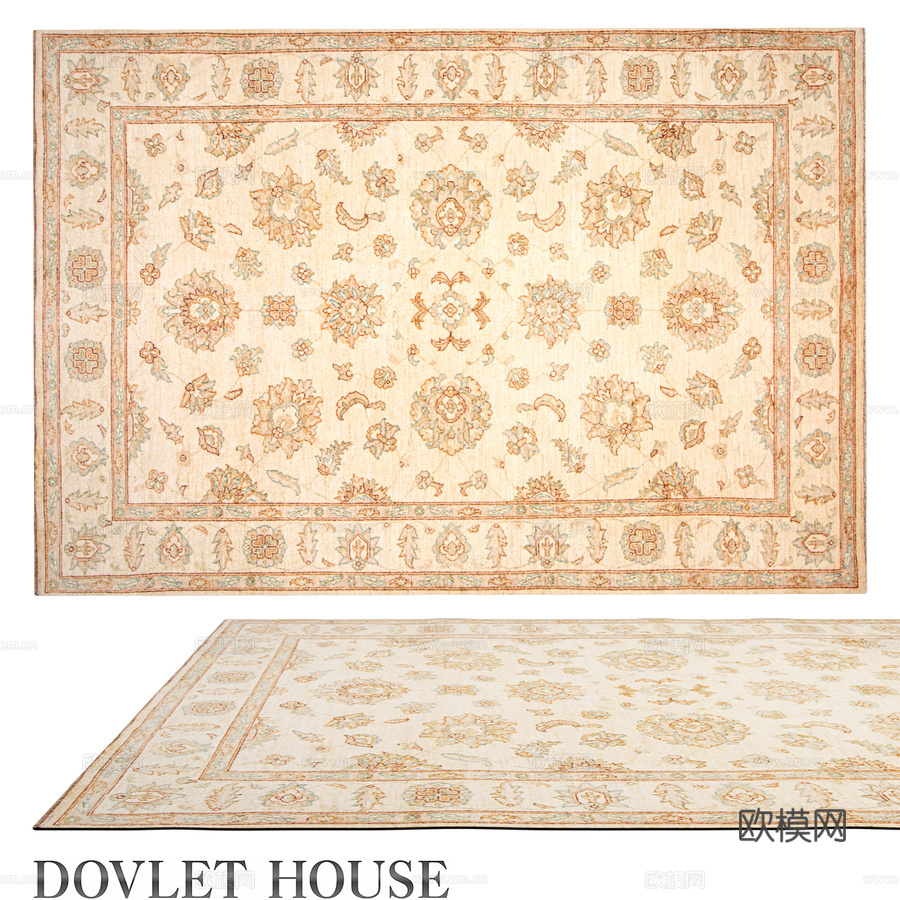 OM地毯 DOVLET HOUSE (art. 21241)3d模型下载
