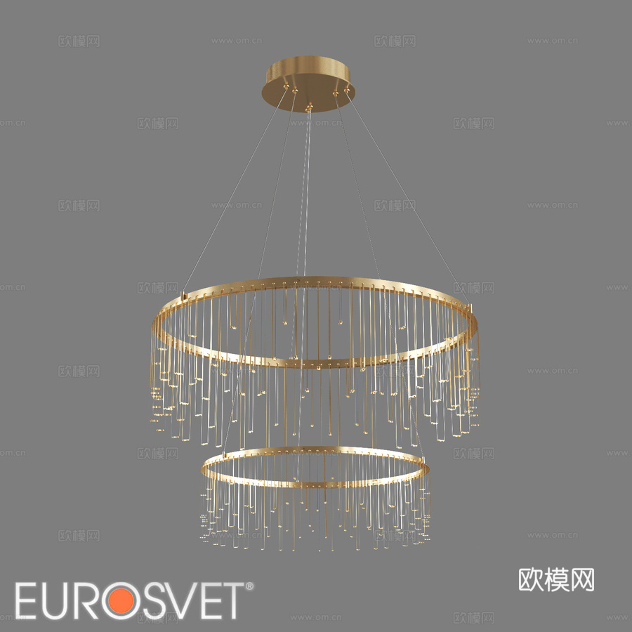 OM Bogate s 454 2 萤火虫LED吊灯3d模型下载