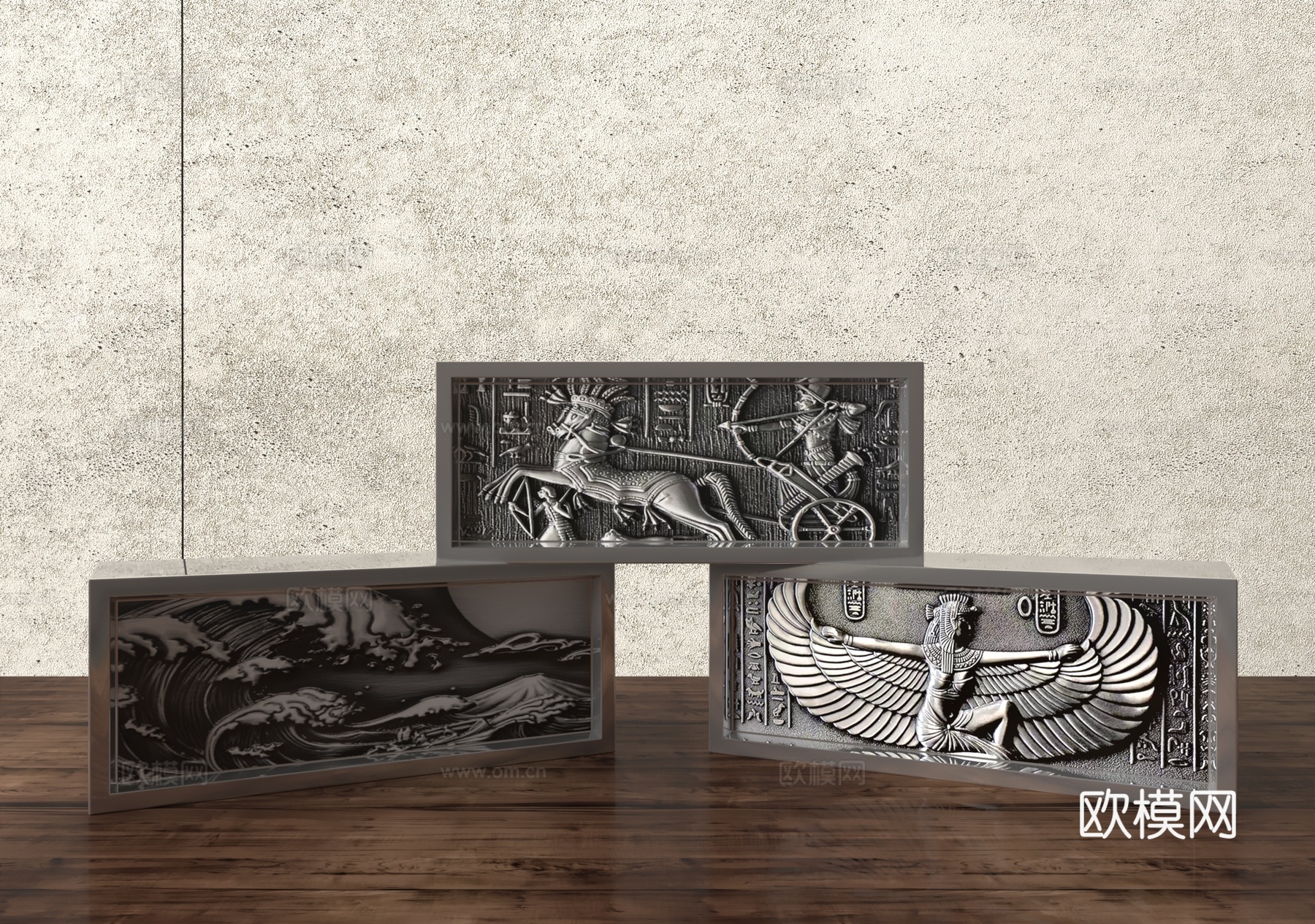 现代装饰摆件3d模型