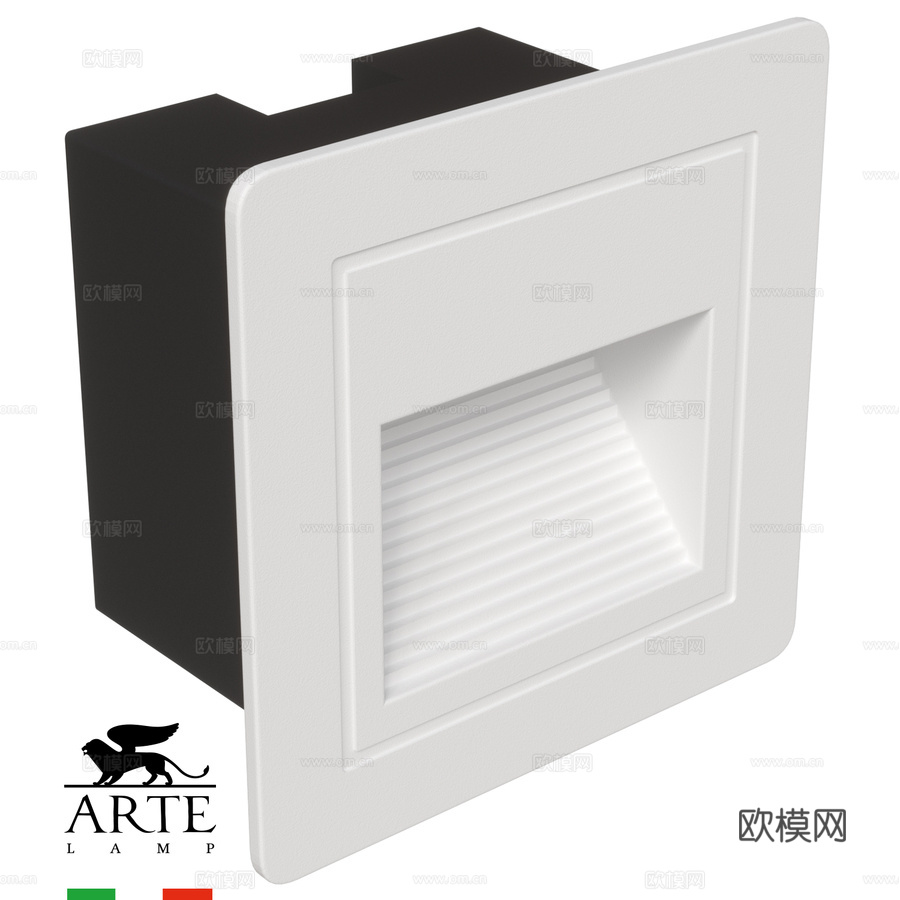 ARTE灯具OM A7325IN-1WH3d模型下载