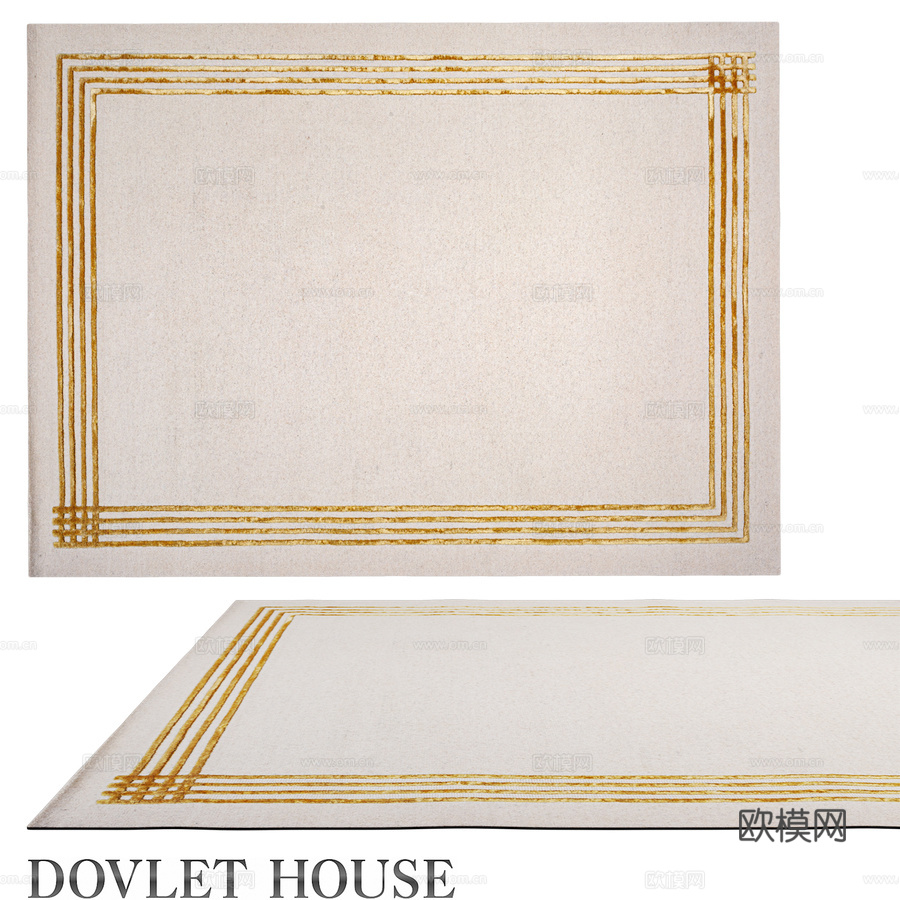 OM地毯 DOVLET HOUSE (art. 21388)3d模型下载