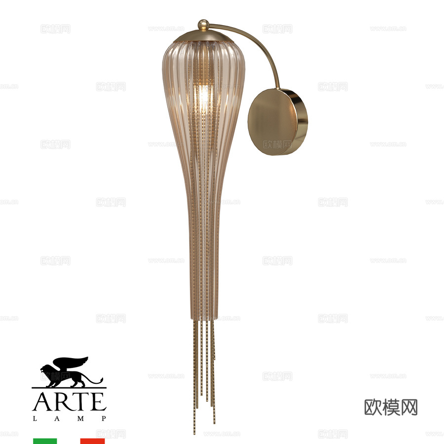 ARTE灯具OM A1577AP-1GO_013d模型下载