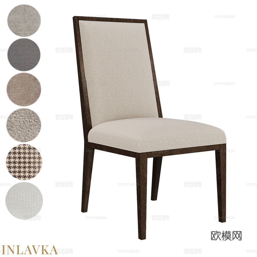 OM极简主义椅子3d模型下载