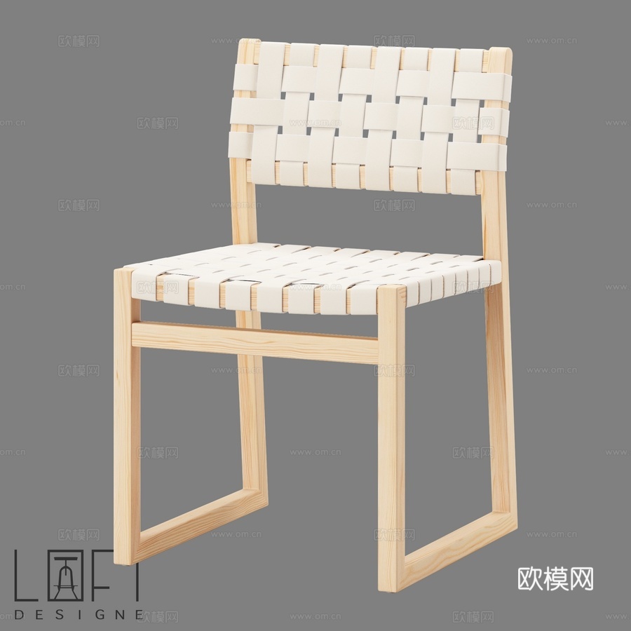 LoftDesigne 38970型号椅子3d模型下载