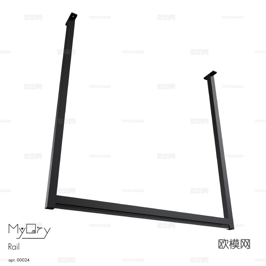 MyOry轨道挂钩3d模型下载