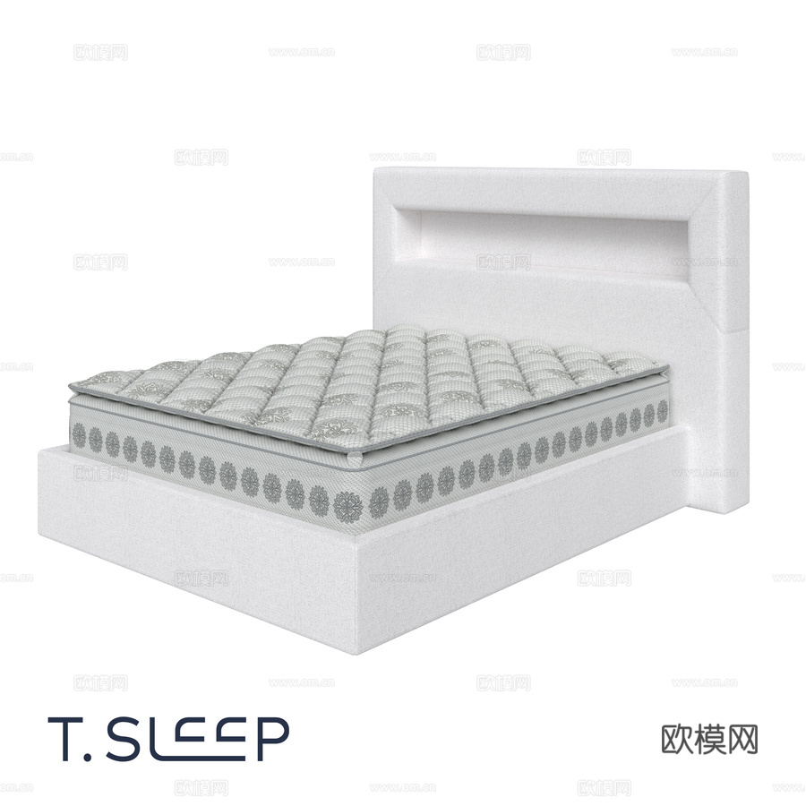 智能紧凑床3d模型下载