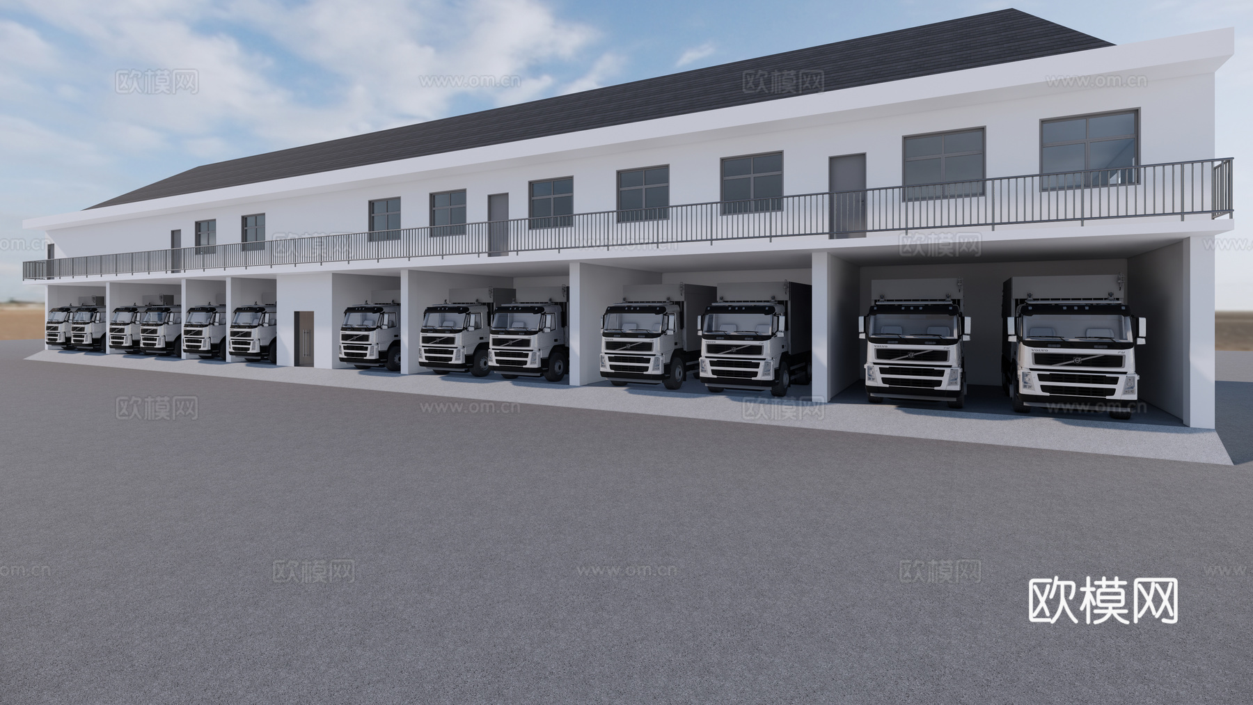 环卫所 垃圾站 办公大楼最新全套施工图cad施工图