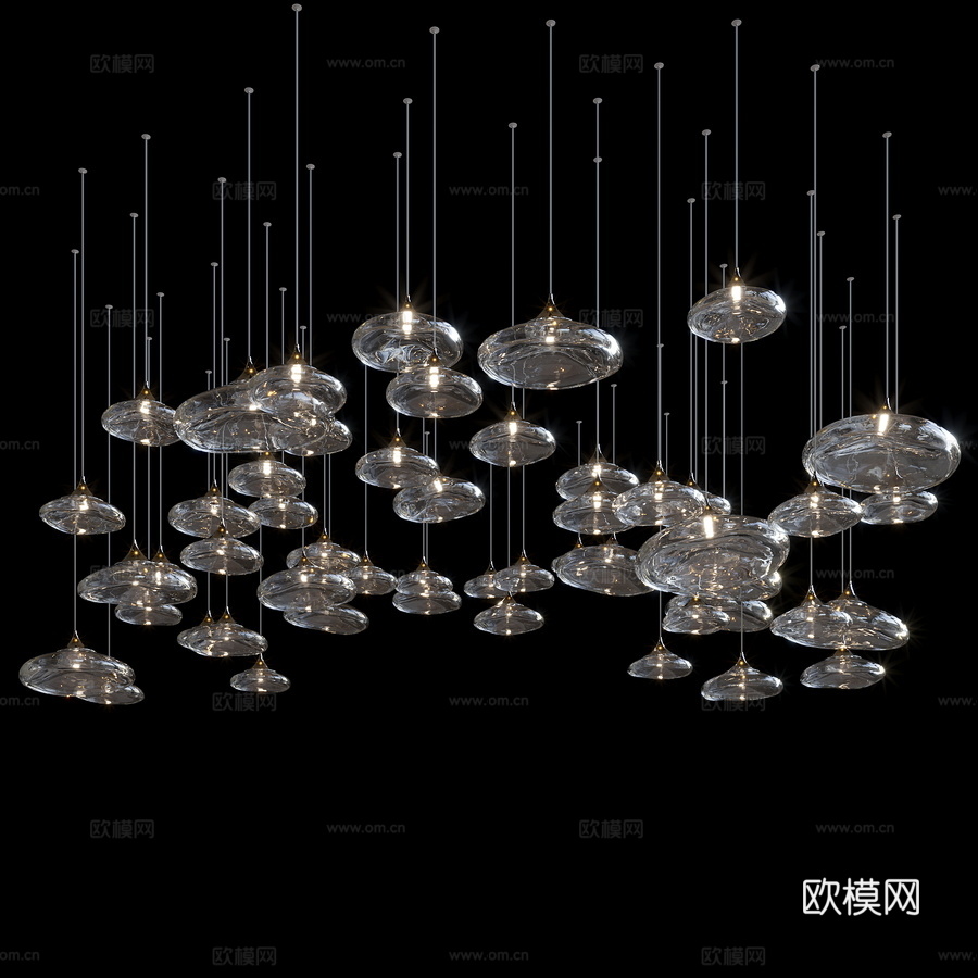 Vargov®设计照明组合 - LC04573d模型下载