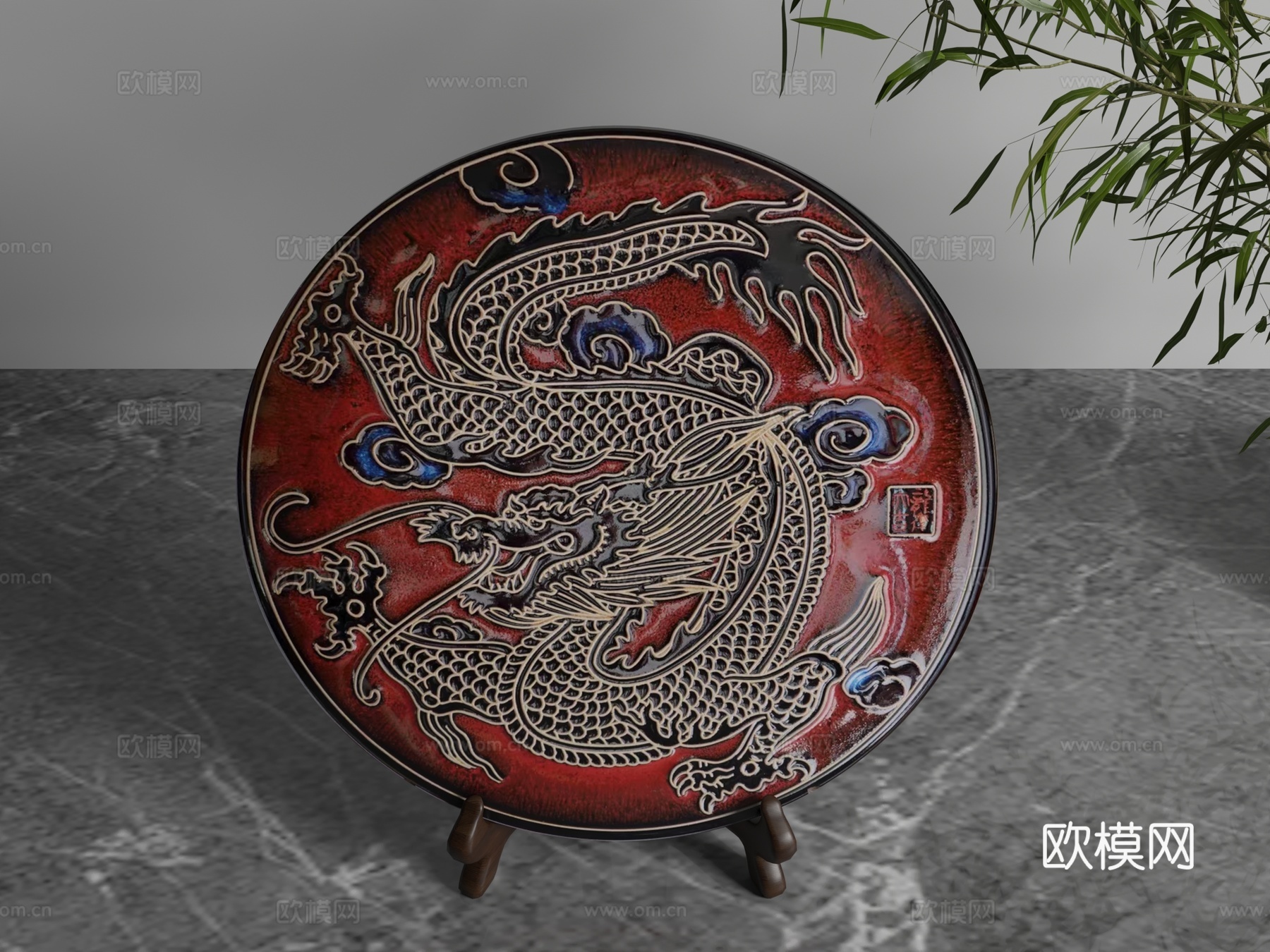 现代装饰摆件3d模型