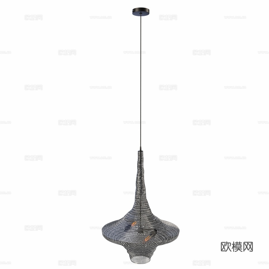 Covali VH-29979-NB 金属材质吊灯3d模型下载