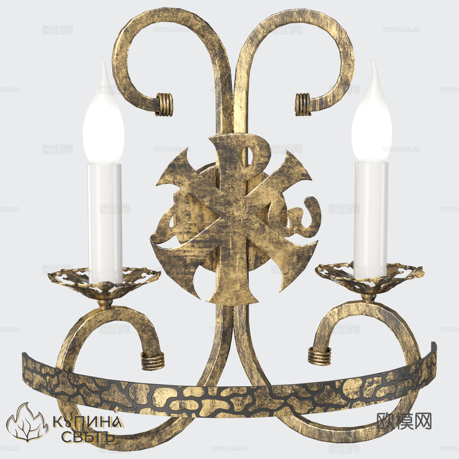 教堂壁灯 RS239 2A3d模型下载