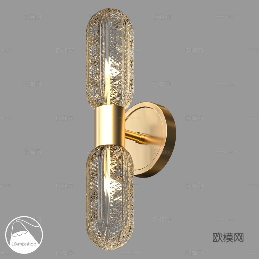 LampsShop.ru B4443 壁灯 Gertrud3d模型下载