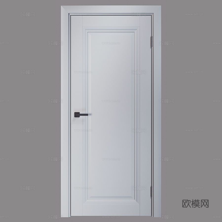 室内门 CARDA 型号 K-30 柔灰3d模型下载