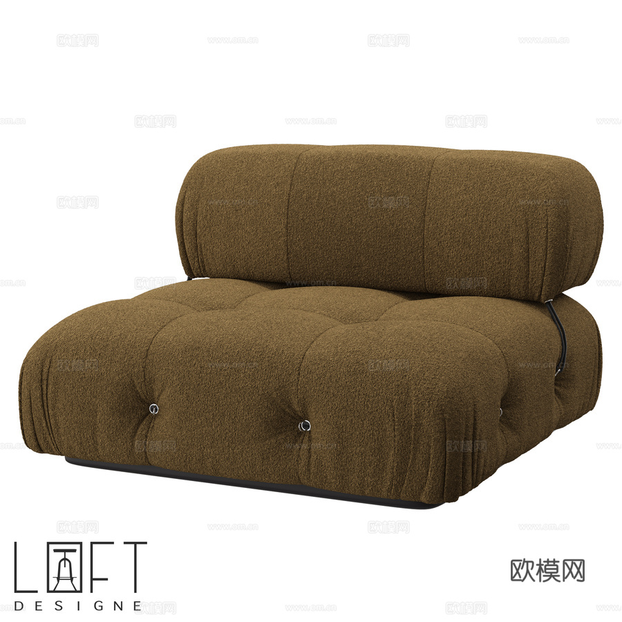 沙发 LoftDesigne 32081 型号3d模型下载