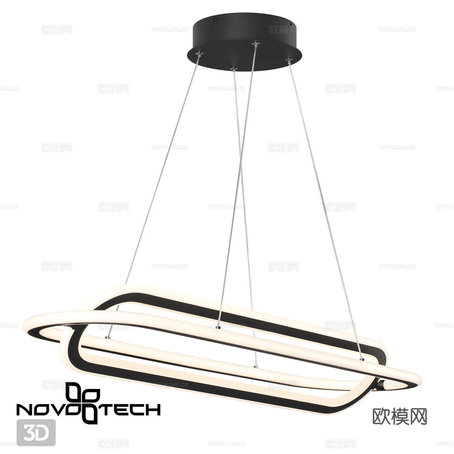 表面安装LED灯 Novotech 359172, 35913d模型下载