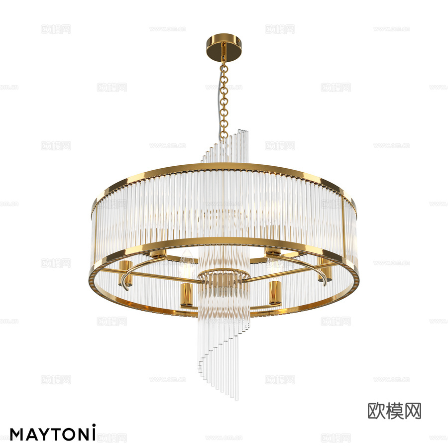 Frame吊灯3d模型下载