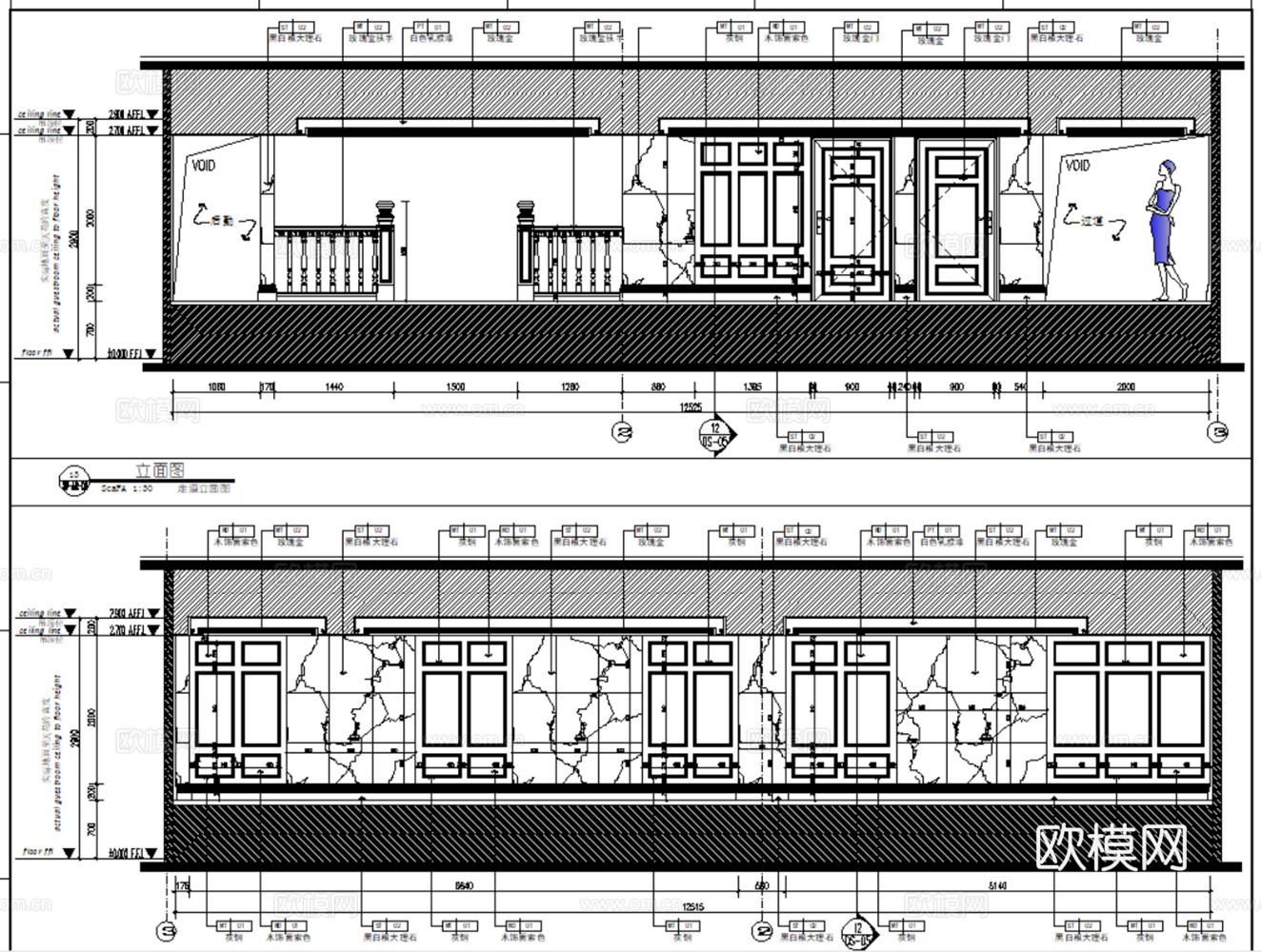 KTV KTV大堂 KTV包厢 商务KTV 施工图cad施工图