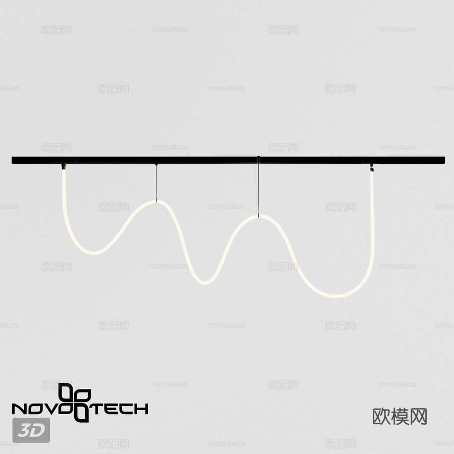 LED灯 Novotech 359137 KONST3d模型