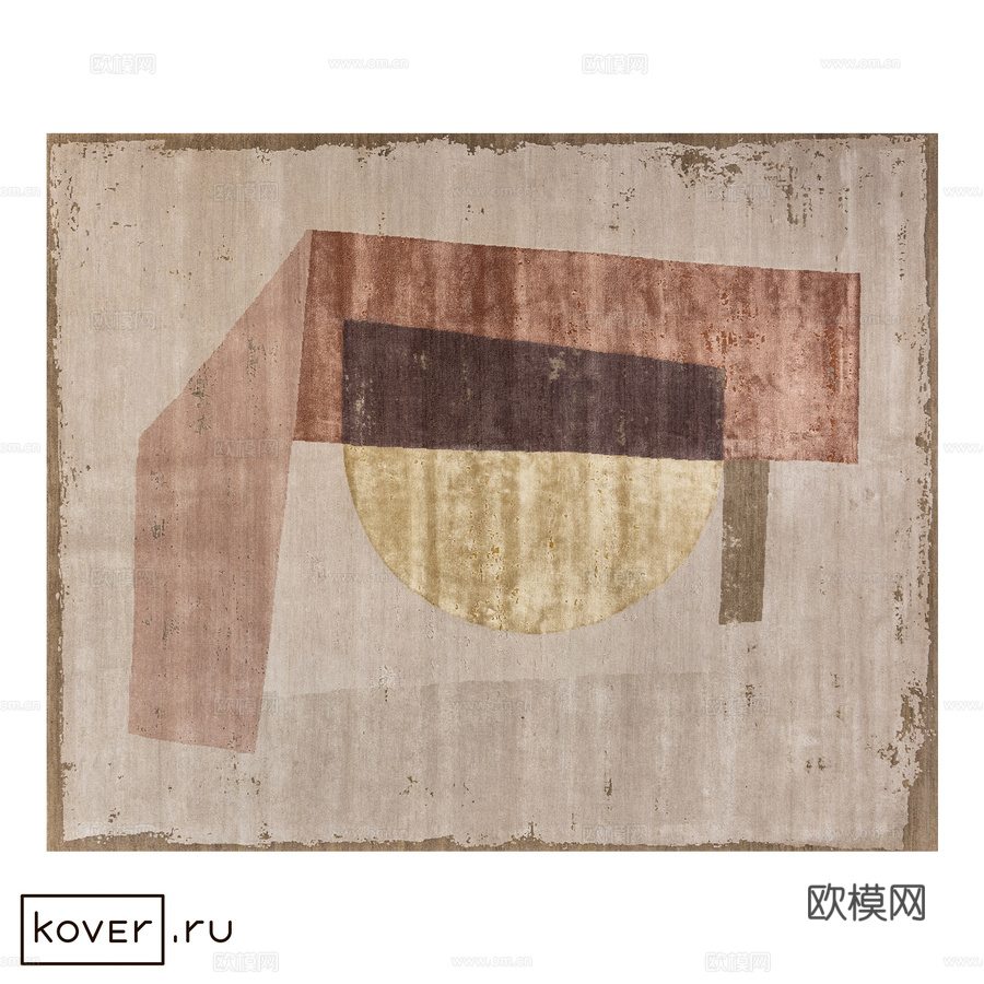 地毯“混沌理论” Kover.ru 生活艺术3d模型下载