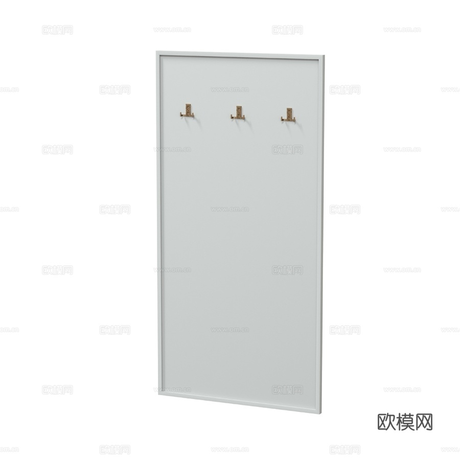 OM The Piacenza 衣帽架3d模型
