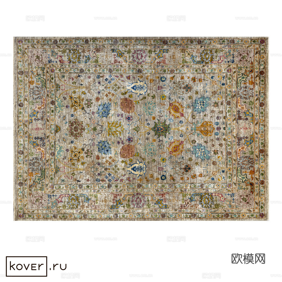 地毯“SHAHI FINE” BGE-MLT Kover.r3d模型