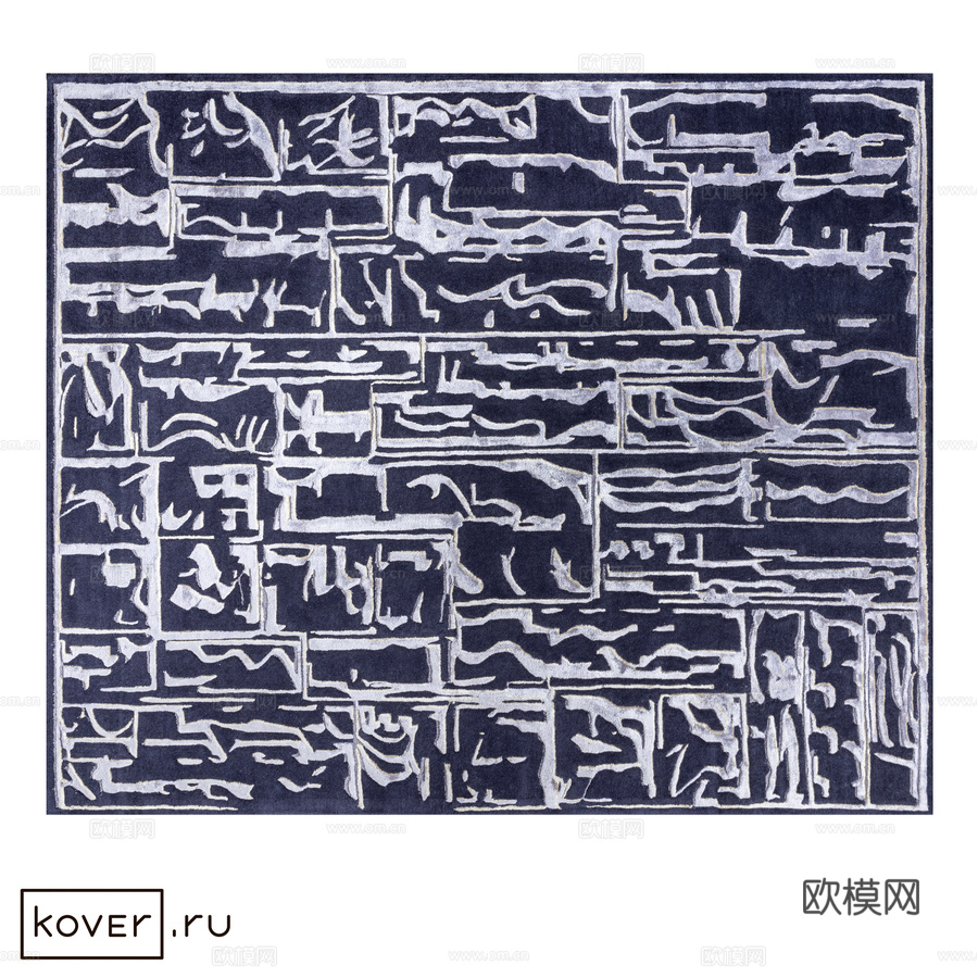 地毯“DETALI生活艺术”Kover.ru艺术生活3d模型