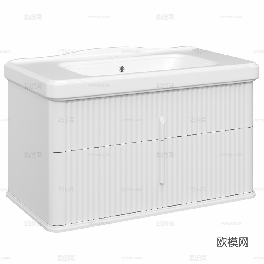 OM 带洗脸盆柜 STWORKI Molde3d模型下载