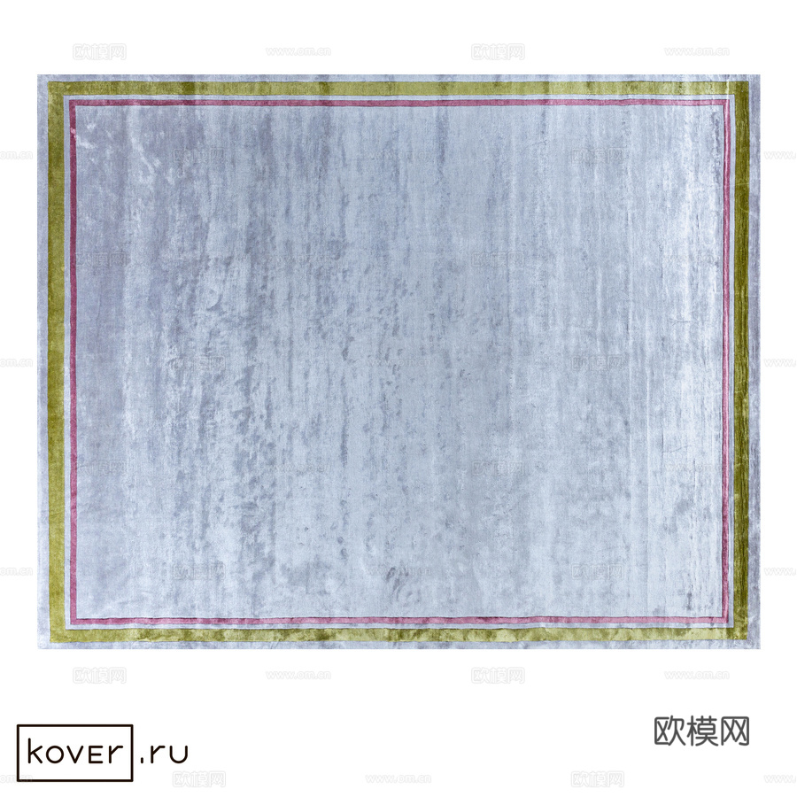 地毯“RUSSEL SQUARE” Kover.ru Art3d模型下载