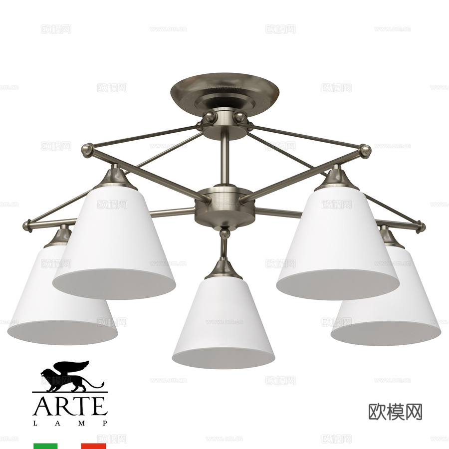 ARTE灯具 OM A3208PL-5AB3d模型