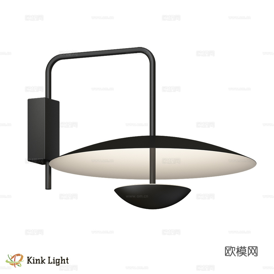 壁灯 Cindy 黑色 08467-35W,19 OM3d模型下载