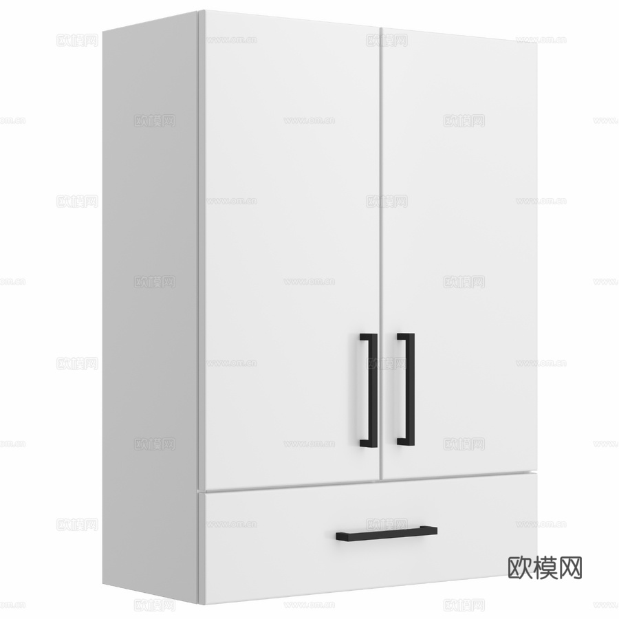 OM柜DIWO布良斯克60洗衣机顶柜3d模型