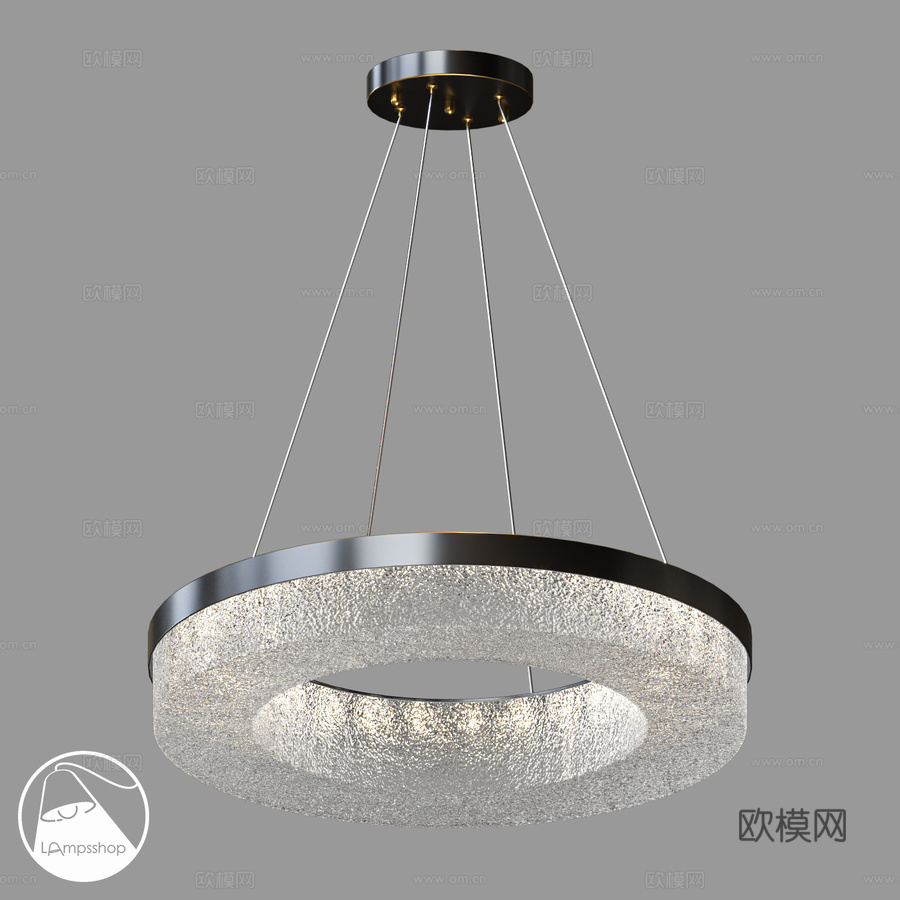 LampsShop.ru L1686 皇家豪华吊灯3d模型下载