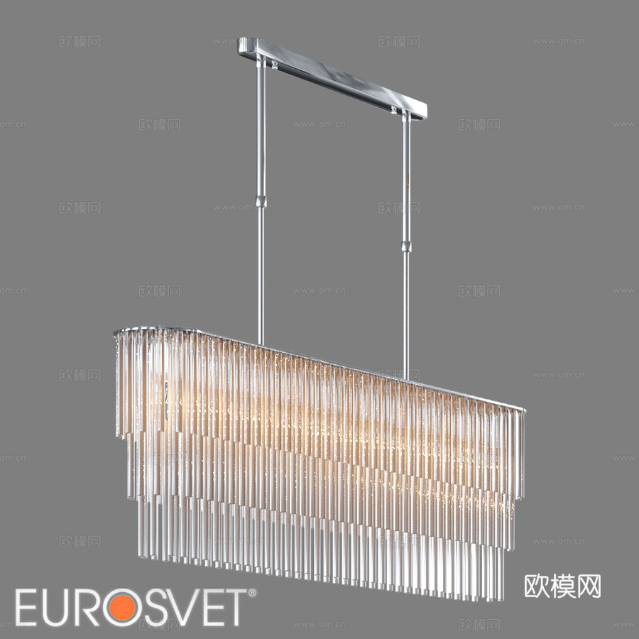 OM玻璃扩散罩吊灯 Bogate s 4873d模型下载