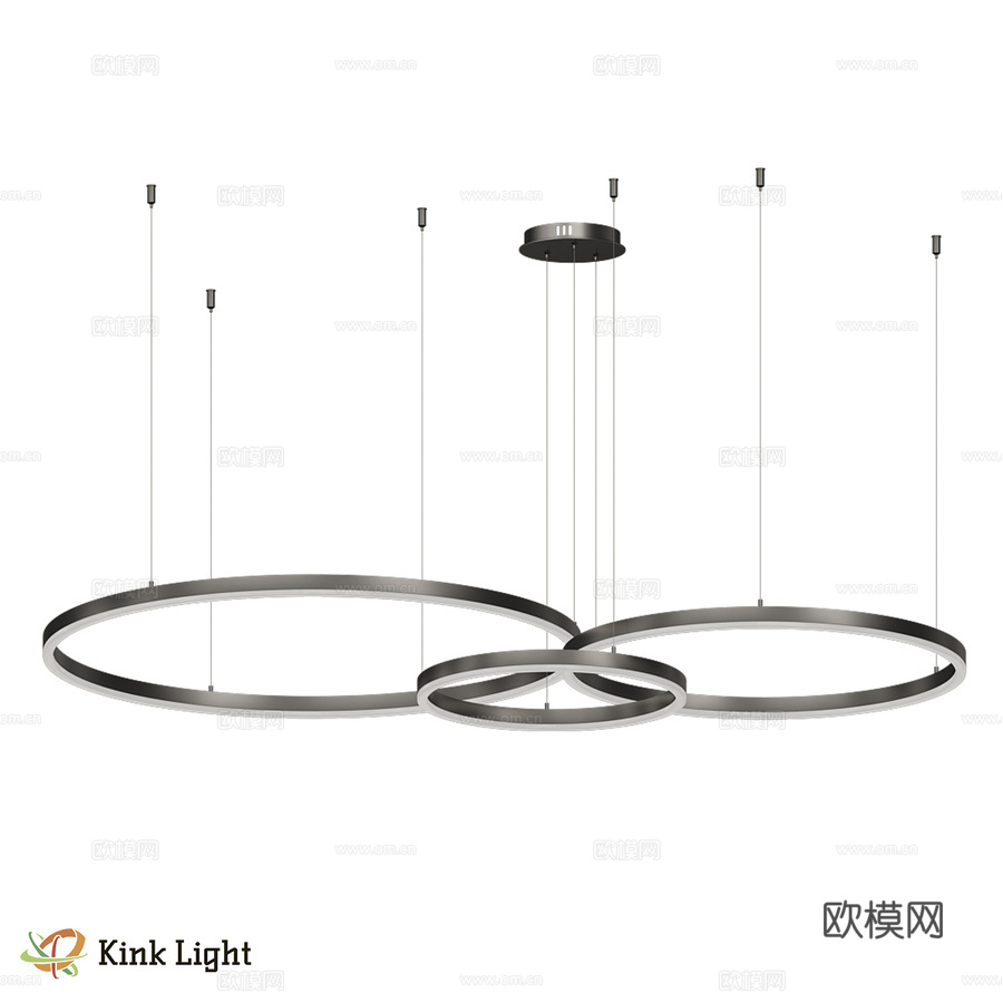 可调光吊灯 Thor 黑色珍珠 08223,29PA(4003d模型下载