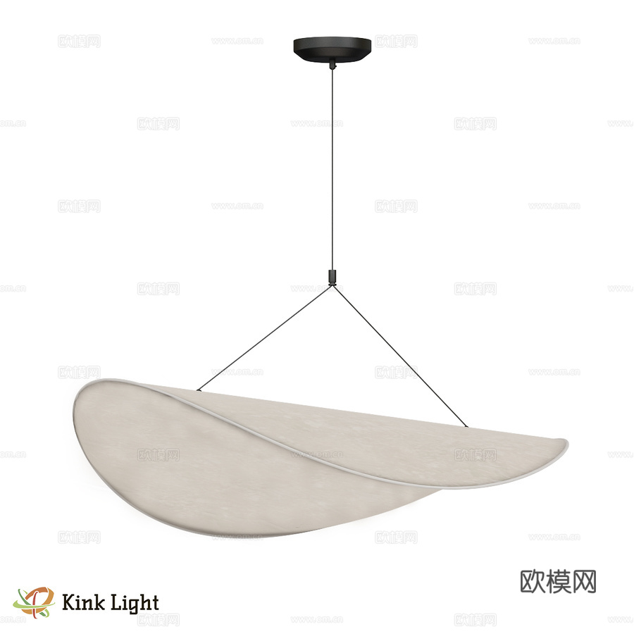 吊灯 Brahmi 白色 08022-80A,01 OM3d模型下载