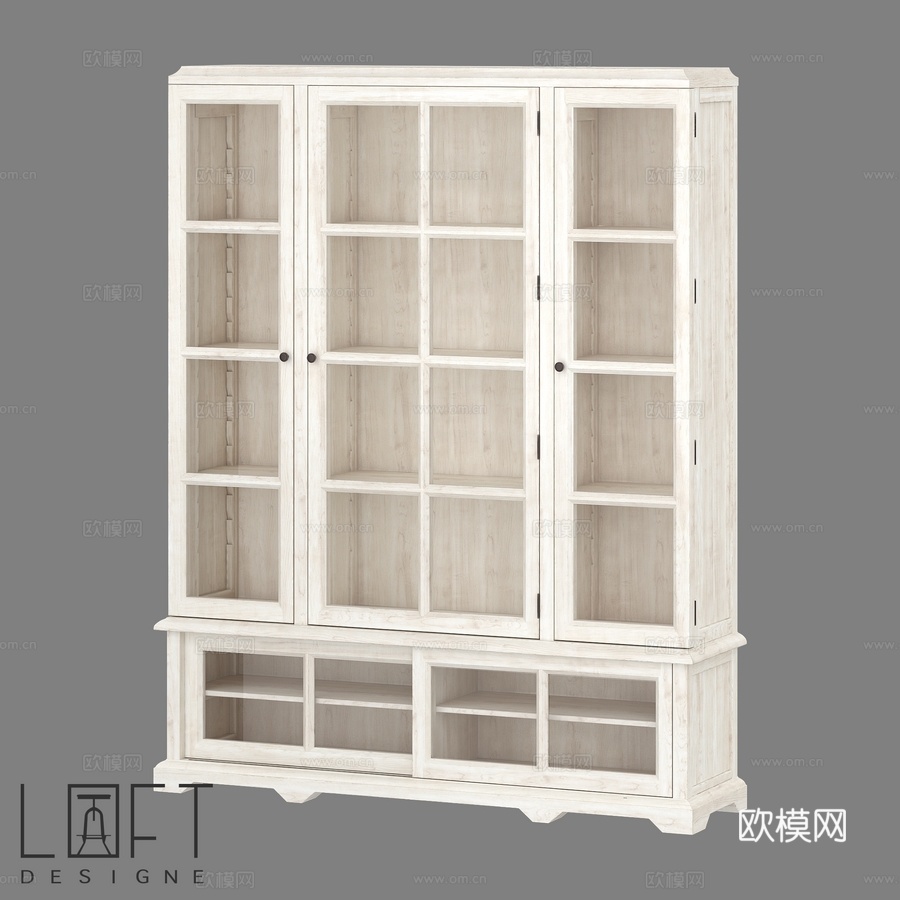 衣柜 LoftDesigne 80599 型号3d模型