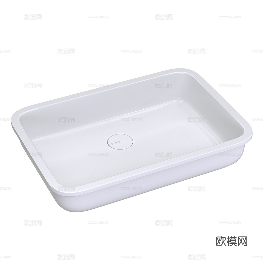 MAREA 09 洗手盆3d模型下载