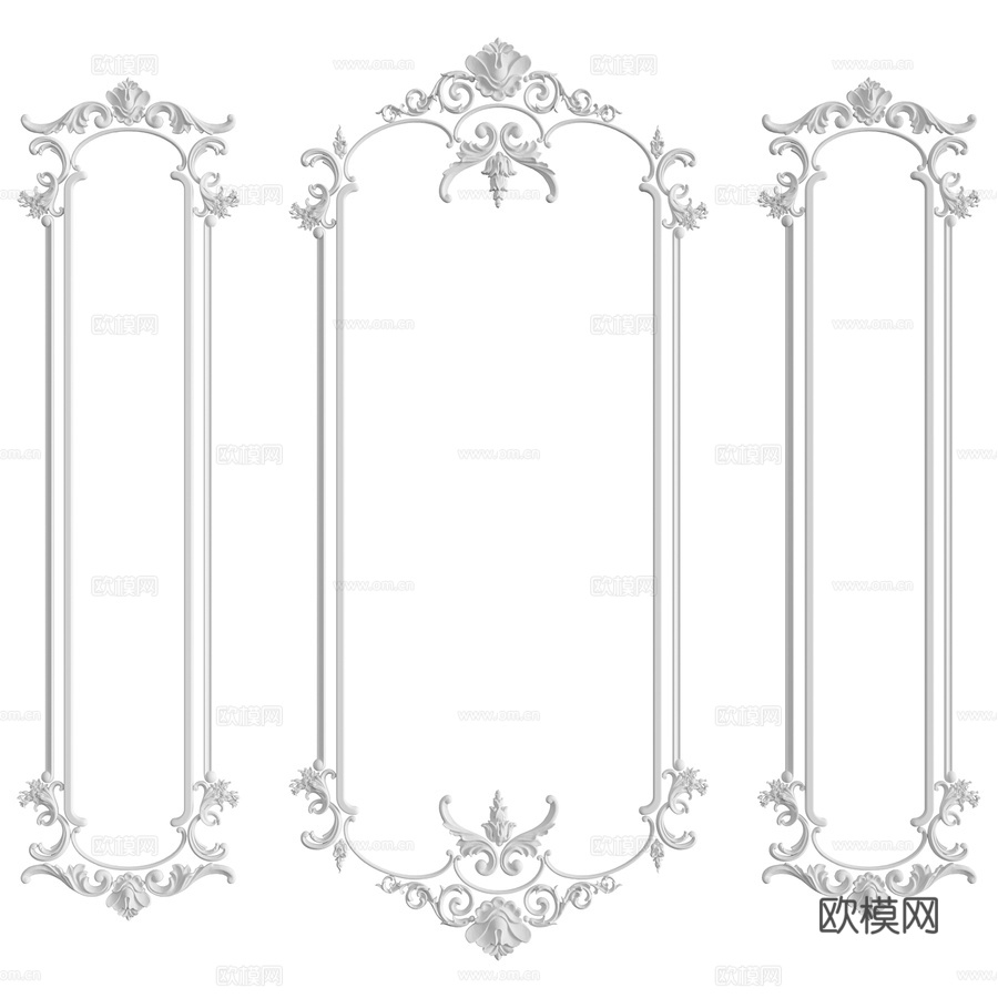 墙面装饰材料117号3d模型下载