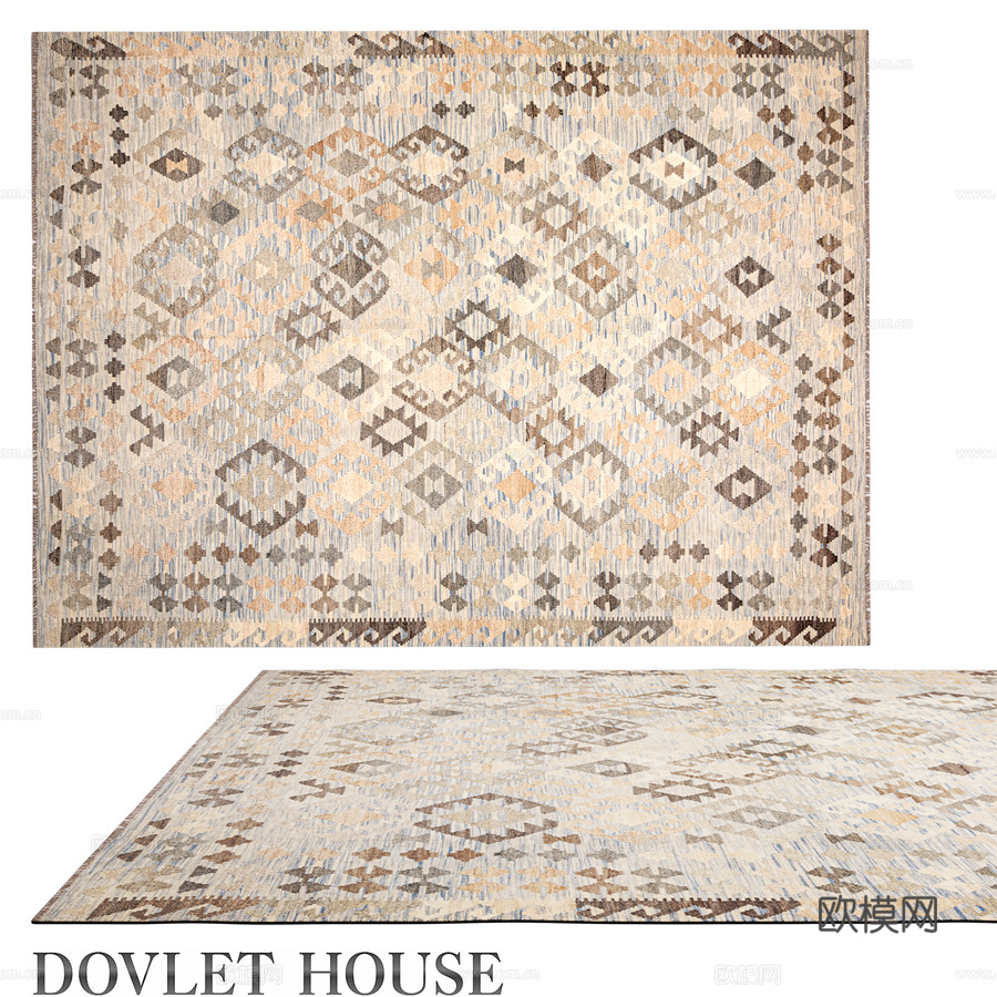 OM地毯 DOVLET HOUSE (art. 21263)3d模型