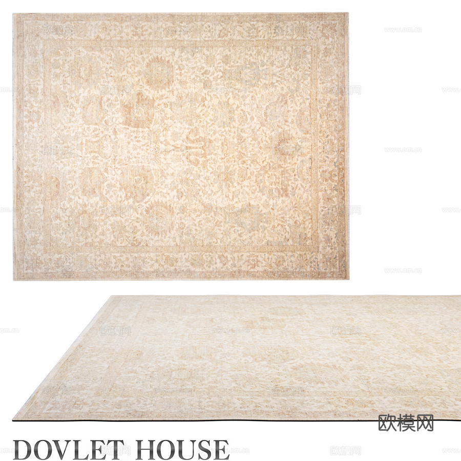 OM地毯 DOVLET HOUSE (art. 21189)3d模型下载