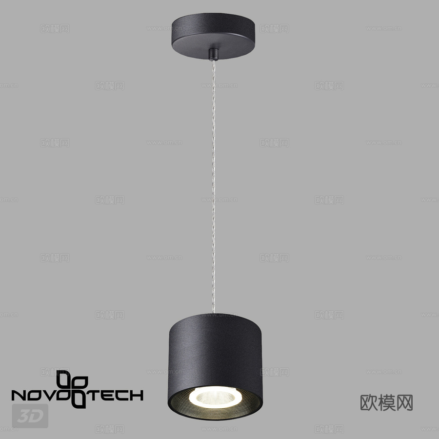LED顶灯 Novotech3d模型下载