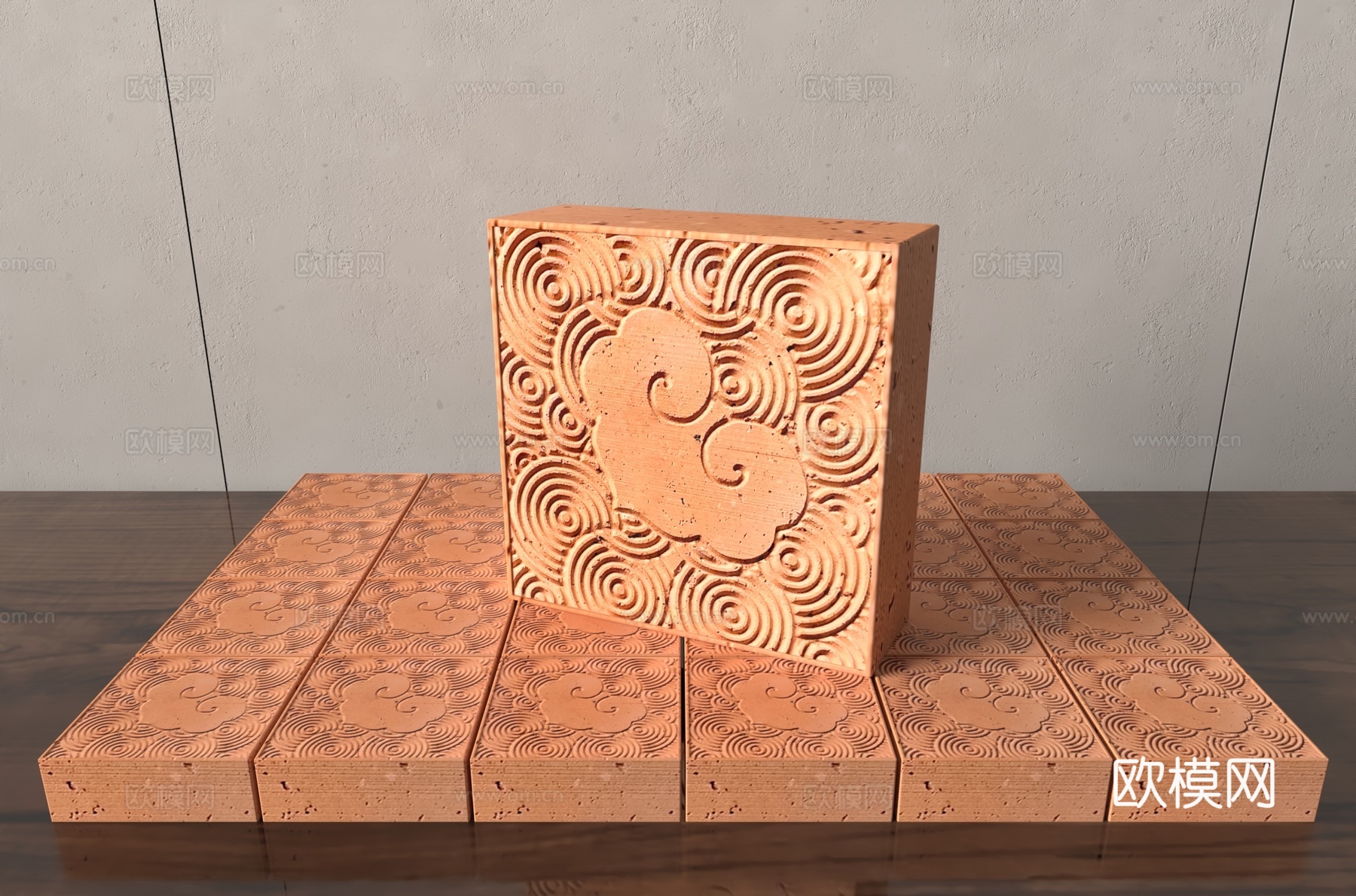 现代装饰摆件3d模型下载