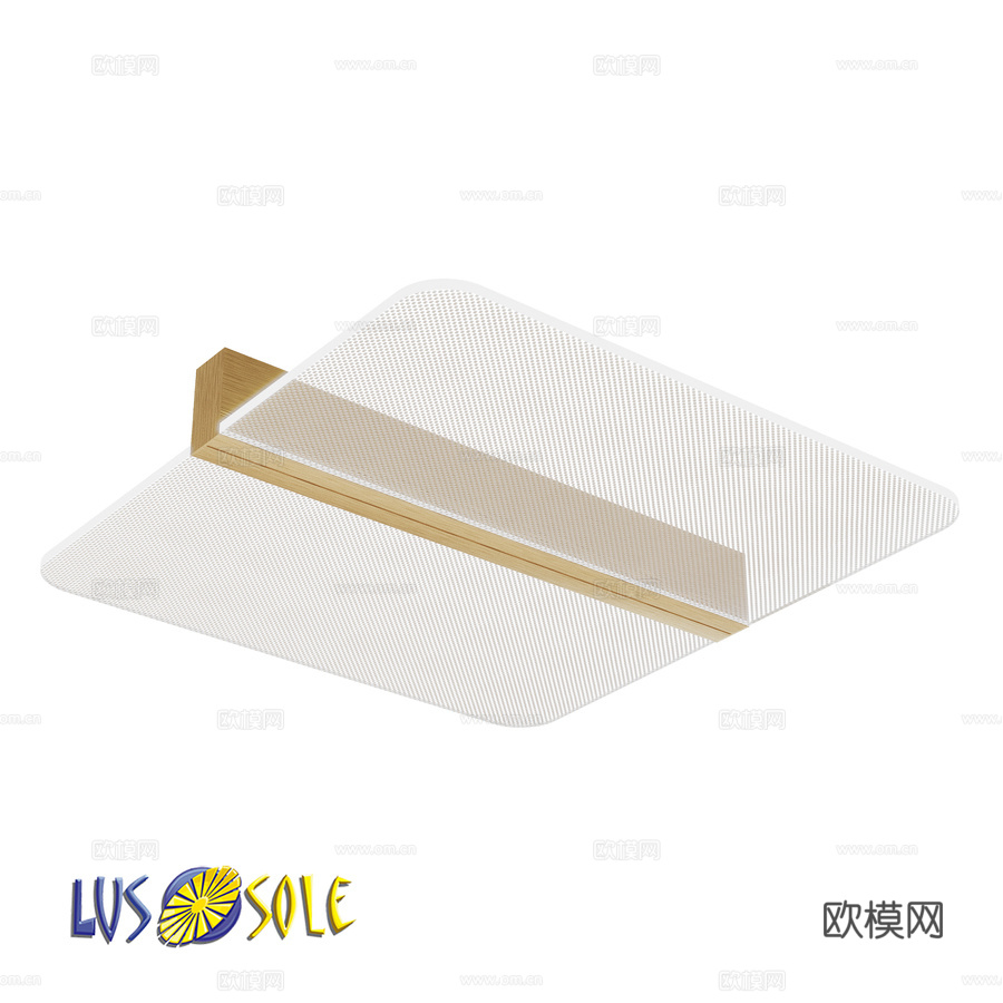 OM天花板吊灯Lussole LSP-72253d模型下载